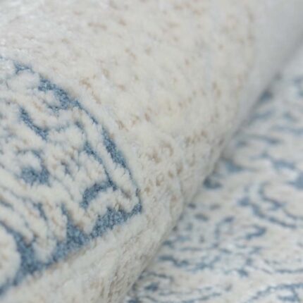 Covor Domino DS01B Gri/ Albastru - imagine 5