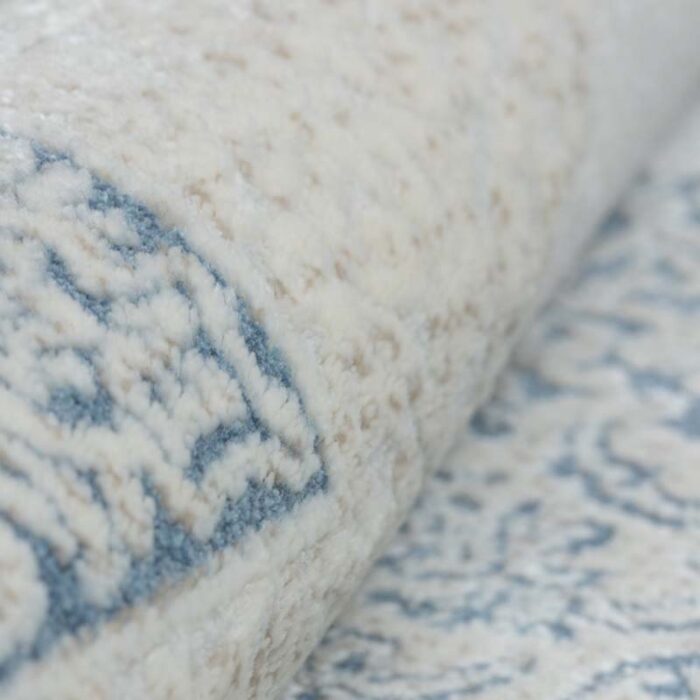 Covor Domino DS01B Gri/ Albastru - imagine 5