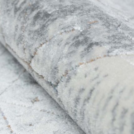 Covor Domino DS05B Gri/ Albastru - imagine 4