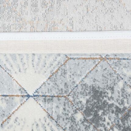 Covor Domino DS05B Gri/ Albastru - imagine 7