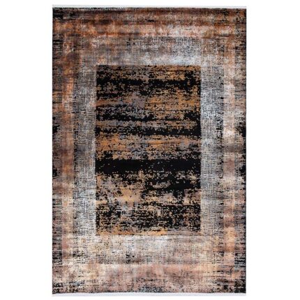 Covor Babil BX09A Negru/ Gri/ Aramiu - imagine 2