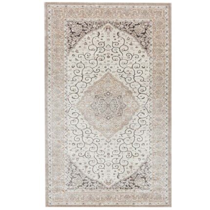 Covor Domino DS00 Bej/ Maro - imagine 2