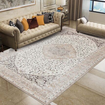 Covor Domino DS00 Bej/ Maro