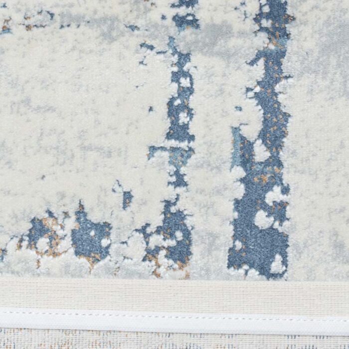 Covor Domino DS02B Gri/ Albastru - imagine 6