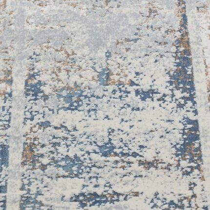 Covor Domino DS02B Gri/ Albastru - imagine 4