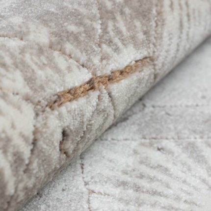 Covor Domino DS05 Bej/ Maro - imagine 5