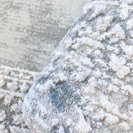 Covor Lootus L012H Gri/Turcoaz - imagine 5