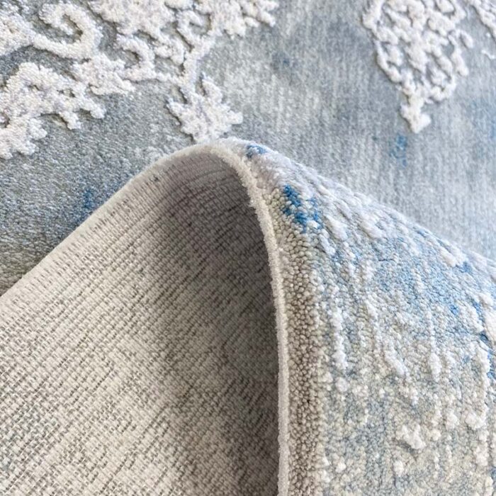 Covor Lootus L012H Gri/Turcoaz - imagine 7