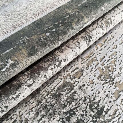 Covor Ikon IK03C Greige/Gri/Verde - imagine 5