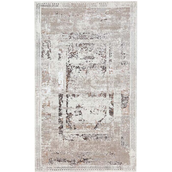 Covor Domino DS02 Bej/ Maro - imagine 2