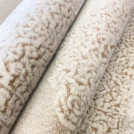 Covor Domino DS01 Bej/ Maro - imagine 6