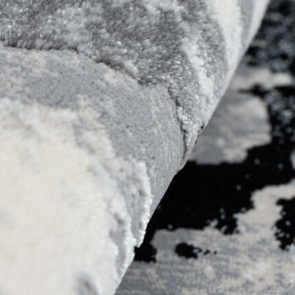 Covor Modern Rose 506 NEGRU - imagine 3