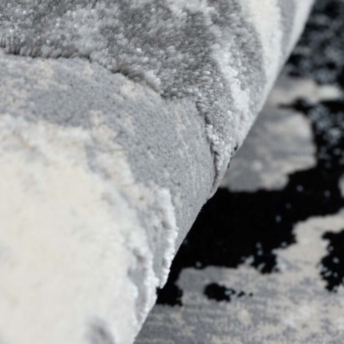 Covor Modern Rose 506 NEGRU - imagine 3