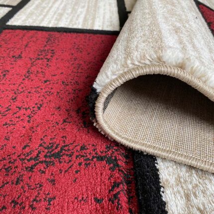 Covor Geometric SULTAN 37003A Rosu/Bej - imagine 5