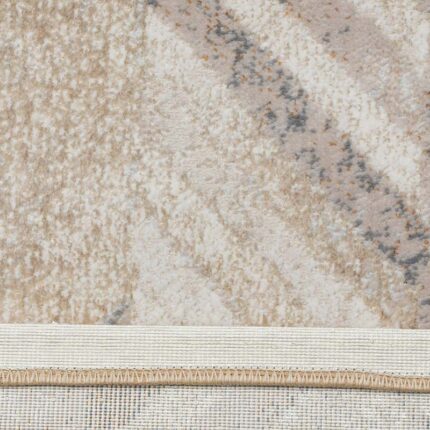 Covor Modern EFES cod: HE856 Cream/ Auriu - imagine 5