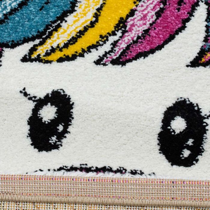 Covor pentru copii Polyanna cod: E3743 Alb/ Roz - imagine 7