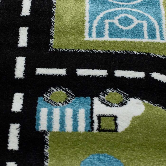 Covor pentru copii Polyanna cod: G5790 Negru/ Verde - imagine 6