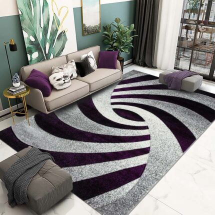 Covor Geometric SULTAN 36713A Lila/ Gri