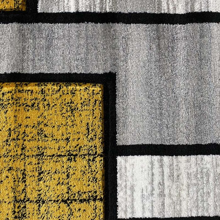 Covor Geometric SULTAN 37003A Gri / Mustar - imagine 4