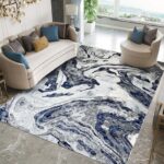 Covor Modern EFES cod: G6262 Gri/ Albastru