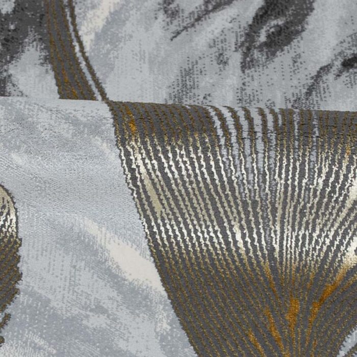 HE778 AURIU 1 Covor Modern EFES cod: HE778 Gri/ Mustar - imagine 7