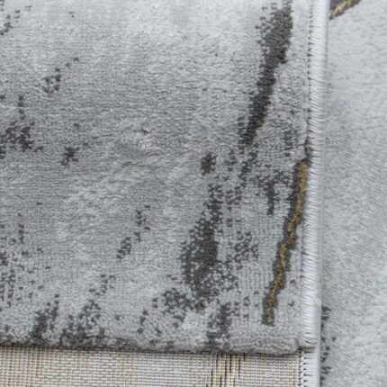 Covor Modern EFES cod: HE778 Gri/ Mustar - imagine 3