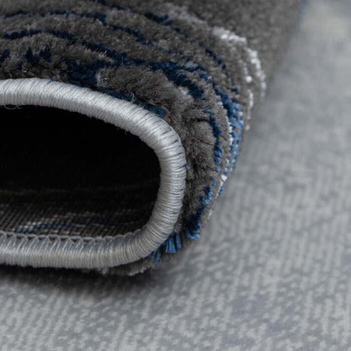 HE780 ALBASTRU 2 Covor Modern EFES cod: HE780 Gri/ Albastru - imagine 3
