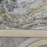 Covor Modern EFES cod: HE780 Gri/ Mustar - imagine 4