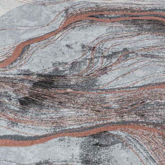 Covor Modern EFES cod: HE780 Gri/ Roz - imagine 5