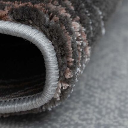 Covor Modern EFES cod: HE780 Gri/ Roz - imagine 4