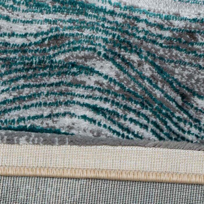 Covor Modern EFES cod: HE780 Gri/ Verde - imagine 4