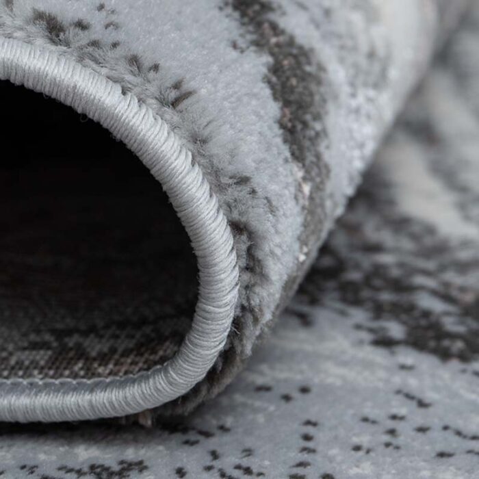 Covor Modern EFES cod: HE783 Gri/ Roz - imagine 6