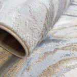 Covor Modern EFES cod: HE796 Bej/ Auriu - imagine 5