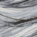 Covor Modern EFES cod: HE796 Gri/ Mustar - imagine 3