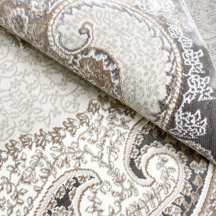 Covor Clasic Living Avangard 38151A Gri - imagine 6