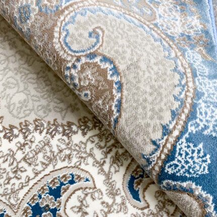 Covor Clasic Living Avangard 38151A Turcoaz - imagine 3