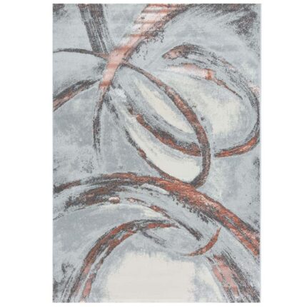Covor Modern EFES cod: HE776 Gri/Roz - imagine 2