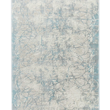 Covor living Rose 38724A Albastru-Gri