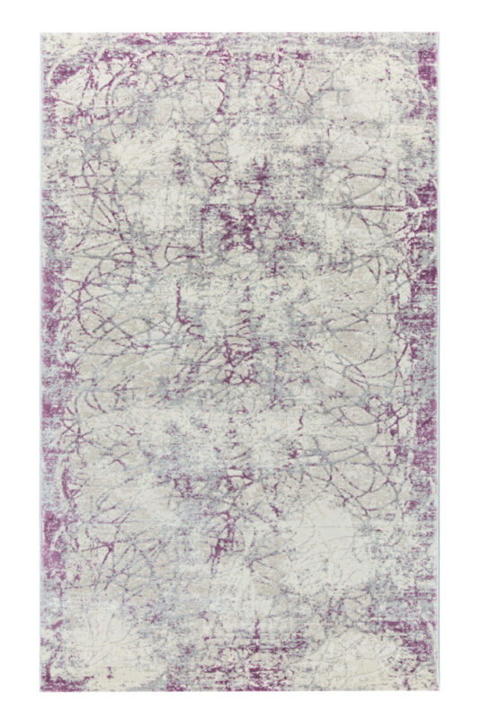 Covor living Rose 38724A Lila-Gri