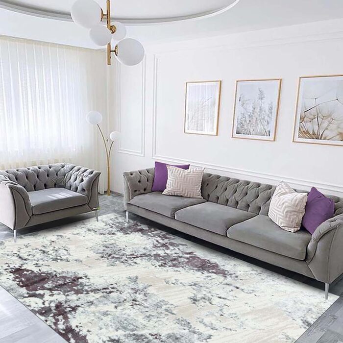 Covor Living NOVA 51265B Lila/Gri - imagine 1