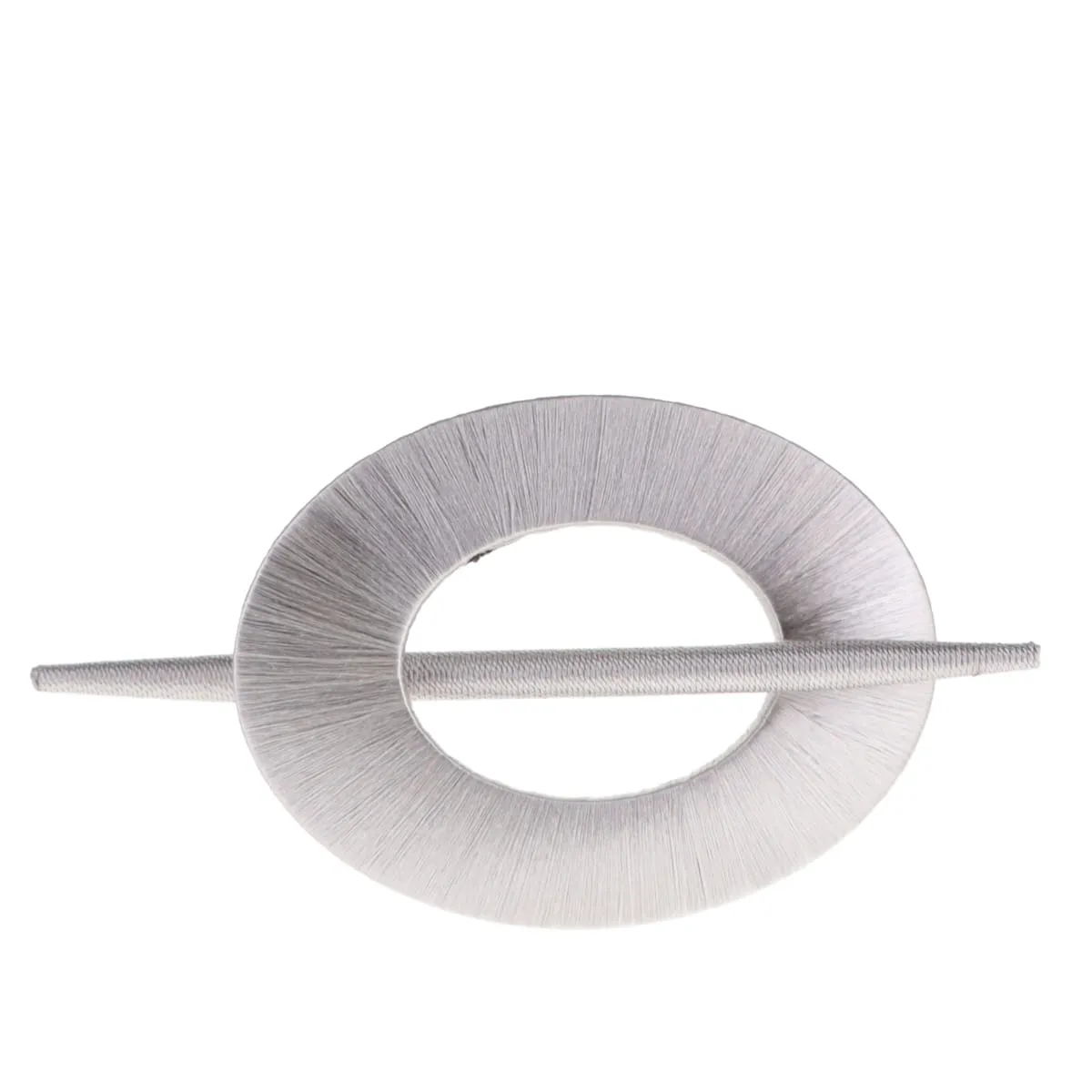 234993 CLEMĂ DECORATIVĂ PERDELE ȘI DRAPERII/ AGRAFĂ KEY WEST / GRI, COMPOZITIE MDF - imagine 1