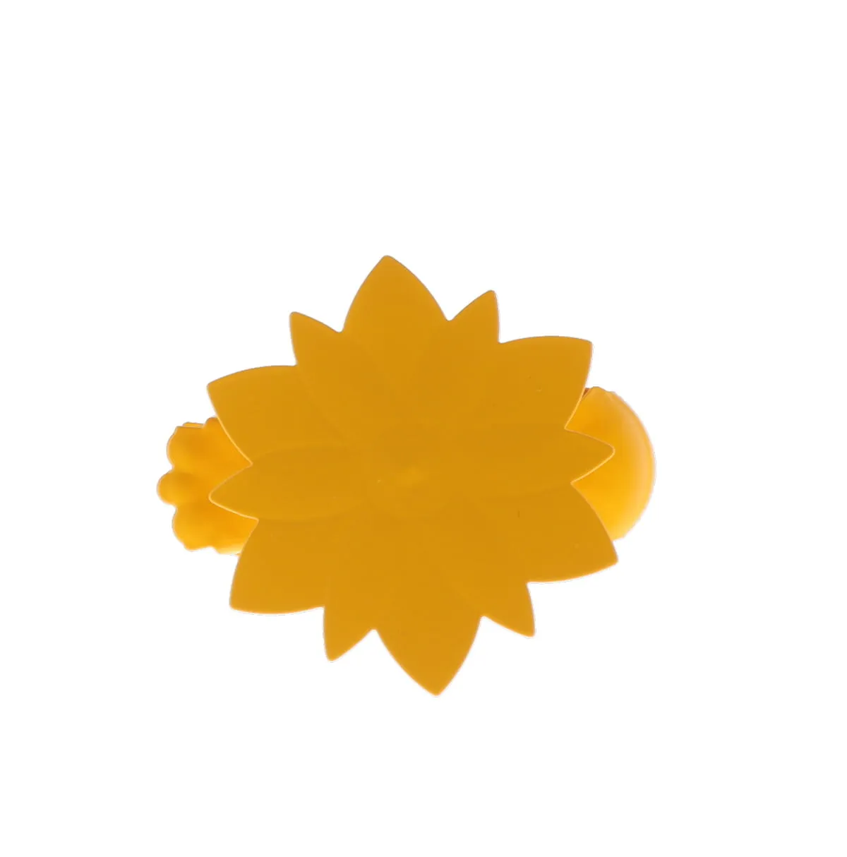 3002528 CLEMĂ DECORATIVĂ PERDELE ȘI DRAPERII/ SET CLIP METAL ELOISE / GALBEN, COMPOZITIE METAL - imagine 1