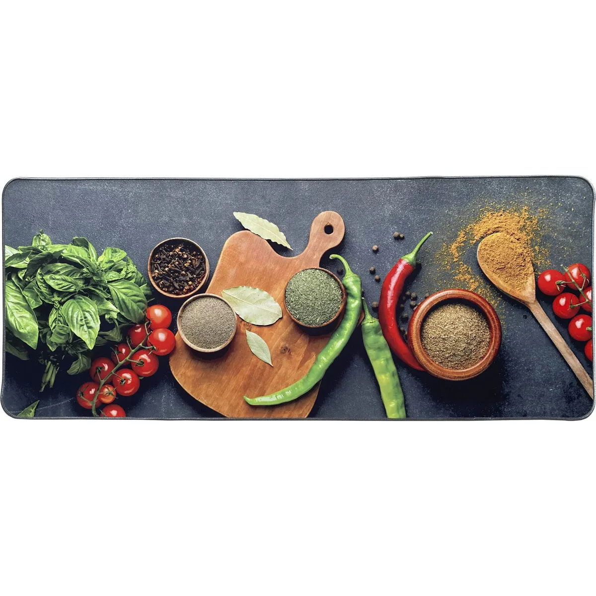 470021152 COVOR BUCĂTĂRIE 50X120 CM – AROMATES COMPOZITIE 100% POLYESTER - imagine 1