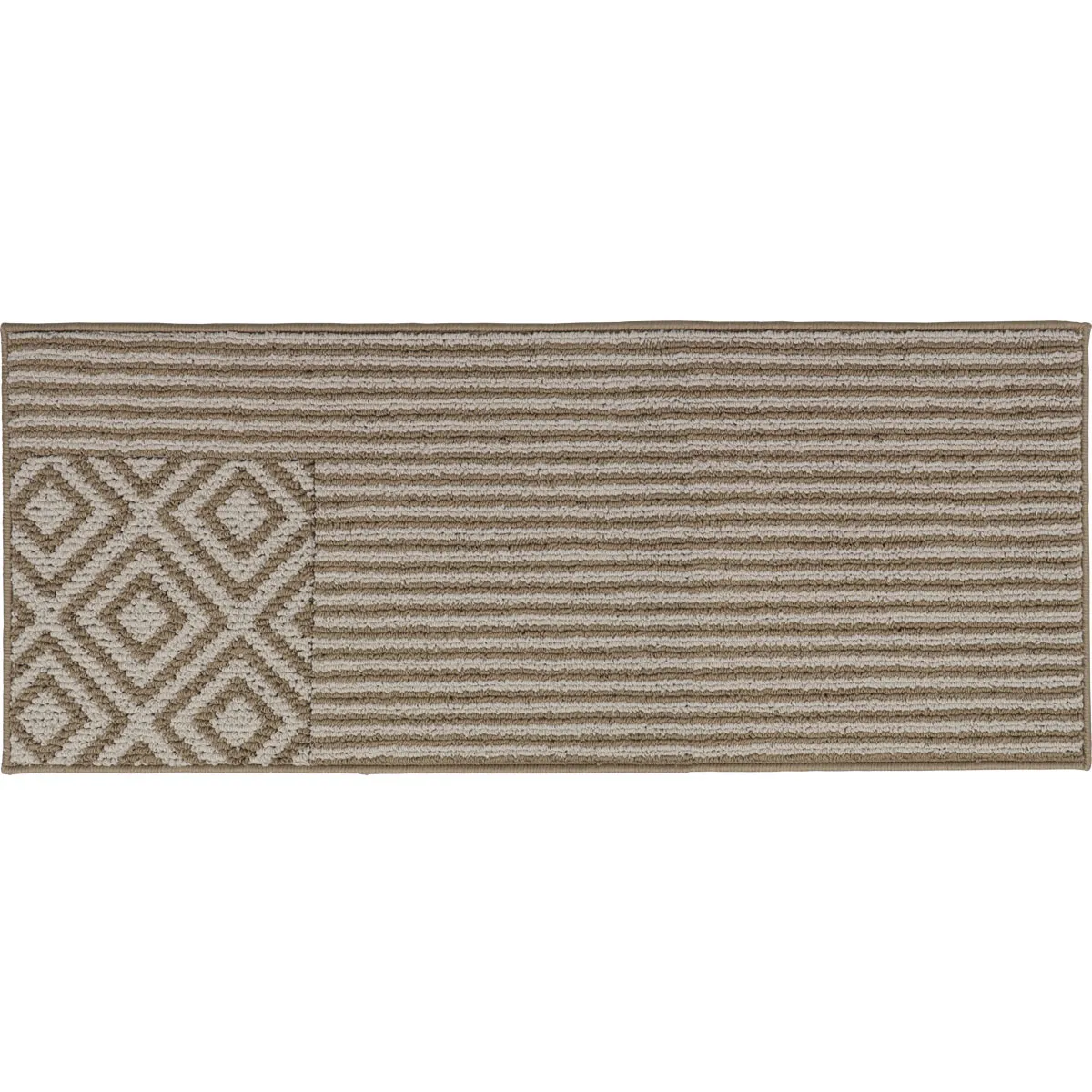 490171189 COVOR BUCĂTĂRIE 50X120 CM – AZTECA BEJ COMPOZITIE 100% POLYESTER - imagine 1