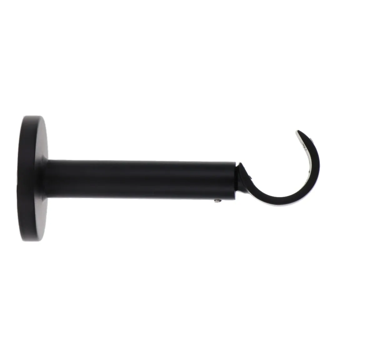 7238955 CONSOLĂ GALERIE SIMPLĂ DESCHISĂ EXT FI28/11.5 CM – NEGRU MAT COMPOZIȚIE FIER FORJAT - imagine 1