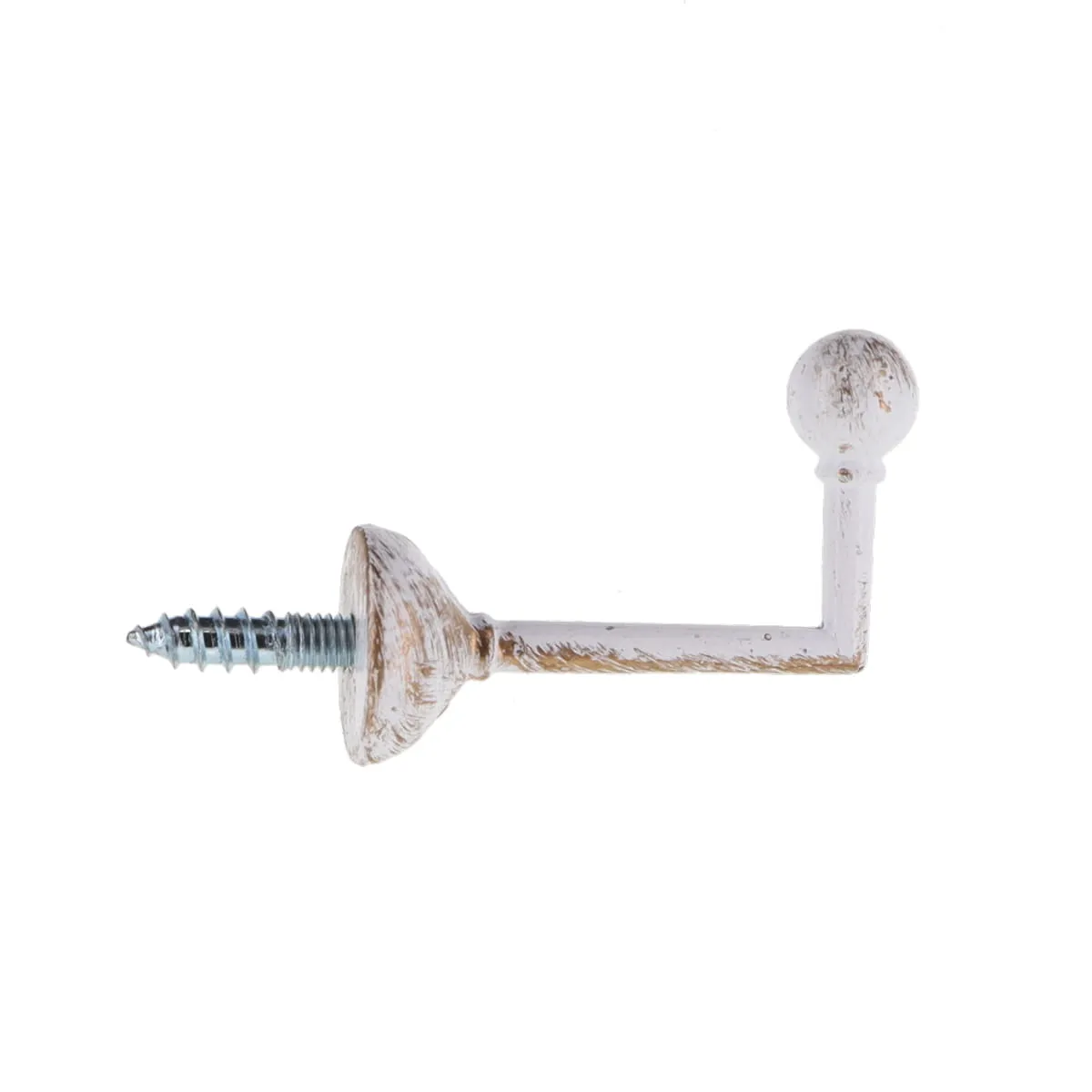 7302101 SET CÂRLIG HOLD – ALB/AURIU COMPOZIȚIE FIER FORJAT - imagine 1