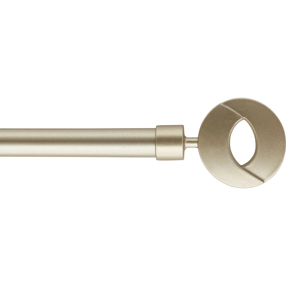 75022120980 GALERIE PERDEA SIMPLA EXT 120-210 CM/FI19/NEW LOOK – AURIU MAT MATERIAL FIER FORJAT - imagine 1