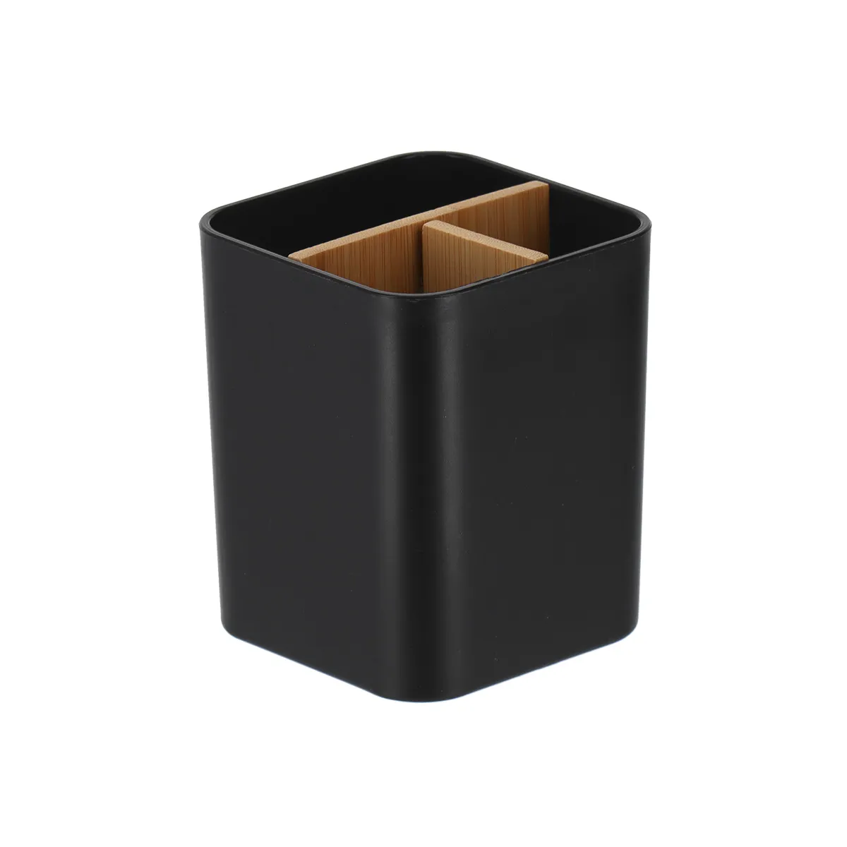 8304103 ORGANIZATOR X3 BAMBOO – NEGRU | ORGANIZATOARE BAIE - imagine 1