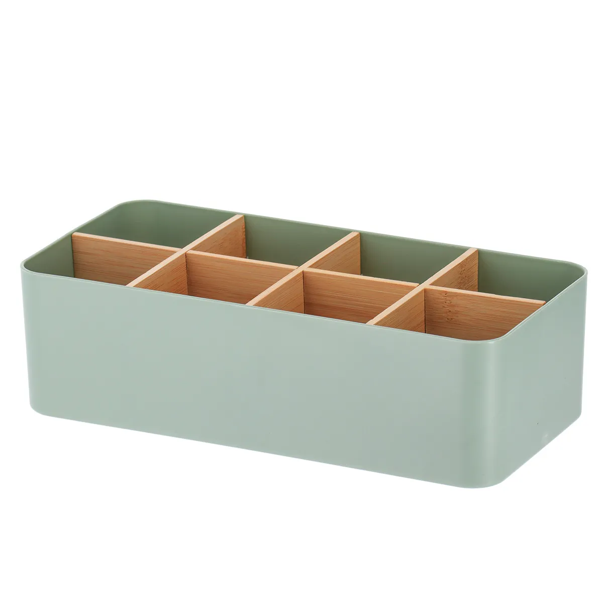 8306144 ORGANIZATOR X8 BAMBOO – VERDE MENTA | ORGANIZATOARE BAIE - imagine 1