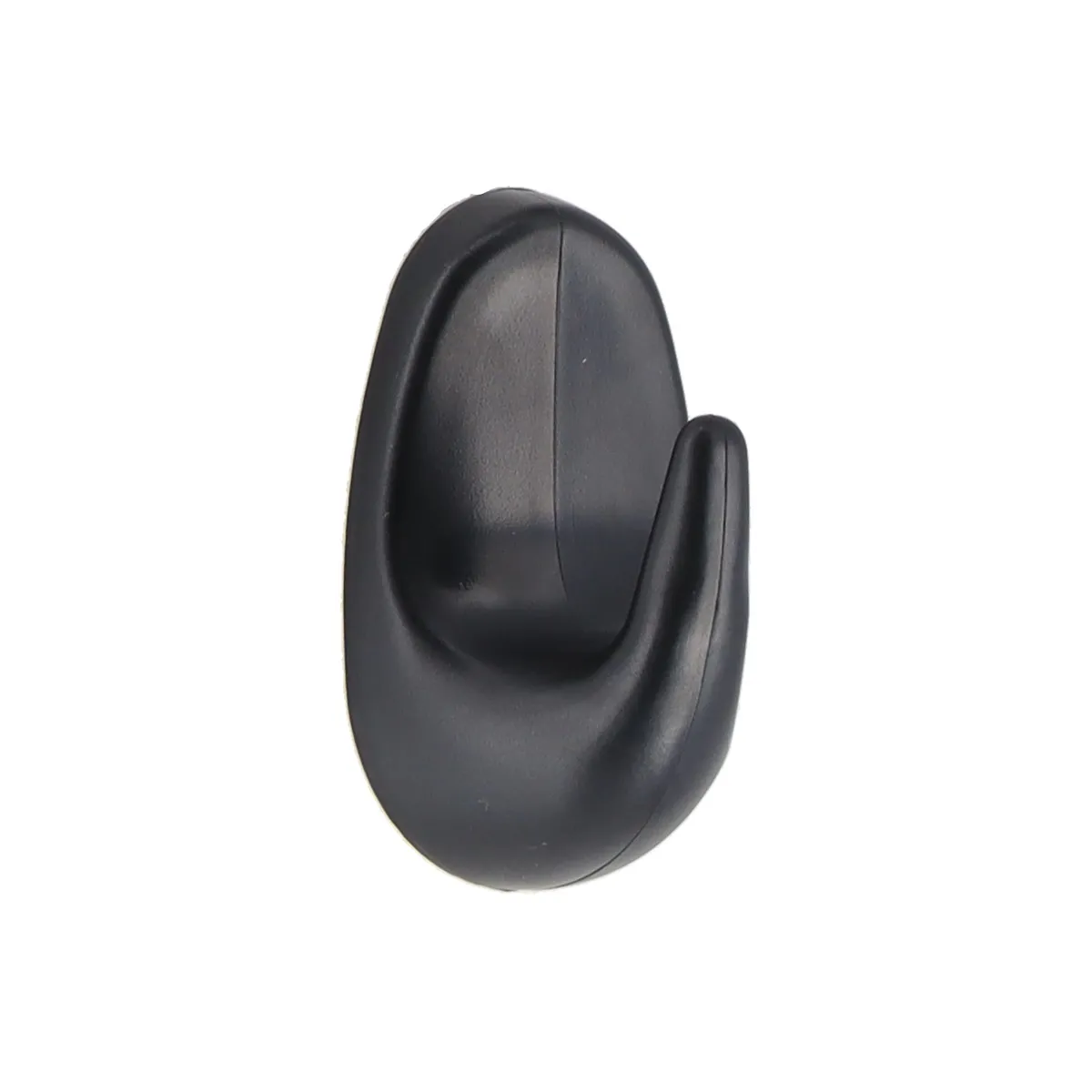 9043103 CÂRLIG X1 PVC OVAL – NEGRU | CUIERE BAIE - imagine 1
